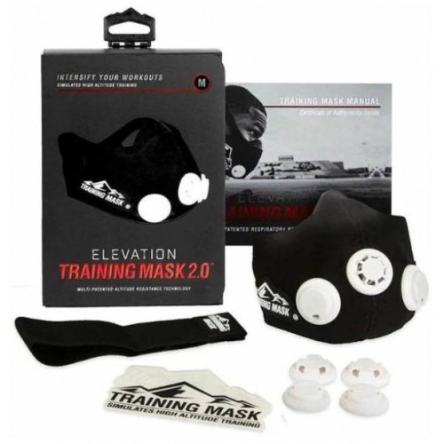 Маска тренировочная Training Mask 2.0 размеры S,M и L 