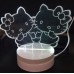 3D светильник Hello Kitty