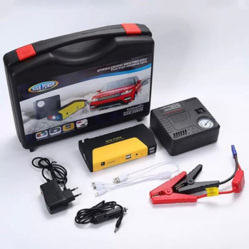 Многофункциональный портативный бустер 12V Jump Starter