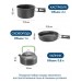 Набор посуды Cooking set DS-308