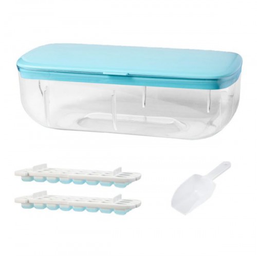 Форма для льда в контейнере с лопаткой Multi-Layer Ice Cube Tray