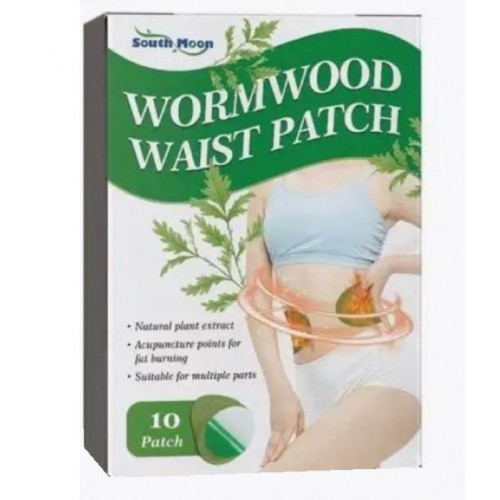 Пластырь для похудения снижение веса Wormwood Waist patch 10шт