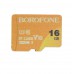 Карта MicroSD Borofone 16Gb