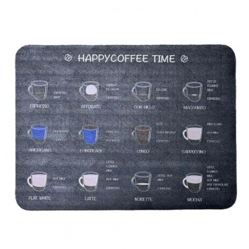 Коврик для сушки посуды Happycoffe time 30см*40см