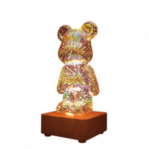 Светильник декоративный Bearbrick c пультом