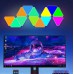 Светодиодный светильник RGB Треугольники 12 шт с пультом управления и Wi-Fi