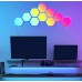 Светодиодный светильник RGB Соты 12 шт с пультом управления и Wi-Fi